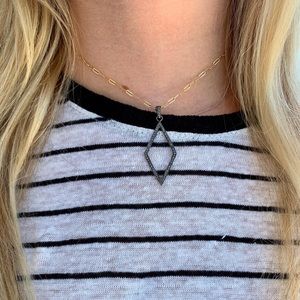 Pave diamond Pendant necklace